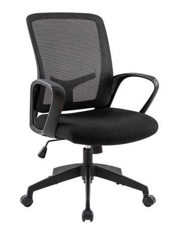 КРІСЛО KRISLALUX PROFIX BLACK ДЛЯ ОПЕРАТОРА