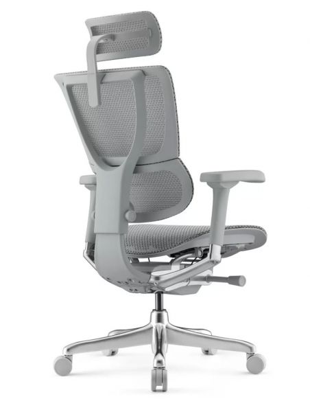 Крісло ергономічне MIRUS-IOO 2 (IOOE2-AG-HAM-5D-L, СІТКА Т-168-B2 NATURAL)