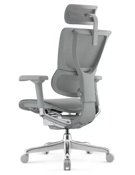 Крісло ергономічне MIRUS-IOO 2 (IOOE2-AG-HAM-5D-L, СІТКА Т-168-B2 NATURAL)