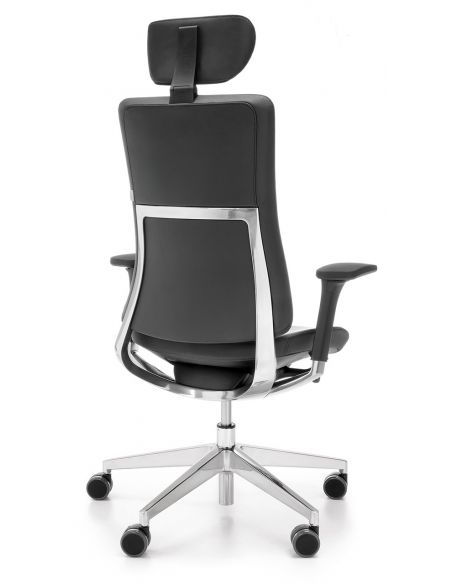 Крісло PROFIM VIOLLE (131 SFL) ДЛЯ КЕРІВНИКА, шкіряне, чорний колір