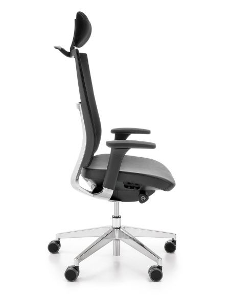 Крісло PROFIM VIOLLE (151 SFL), ДЛЯ КЕРІВНИКА шкіряне із сітчастою спинкою