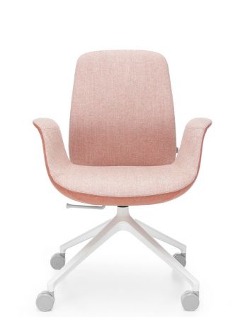 КРІСЛО PROFIM ELLIE PRO 20HST WHITE, тканинне, з низькою... 2