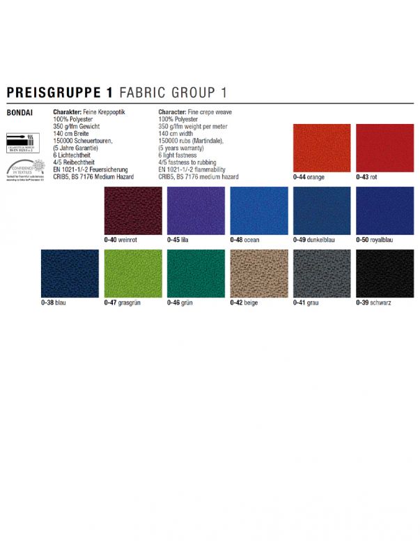 Крісло ROVO XP 4030 S2, тканинне, з...