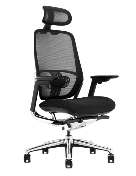 Крісло KRESLALUX SAGESSE BLACK ергономічне