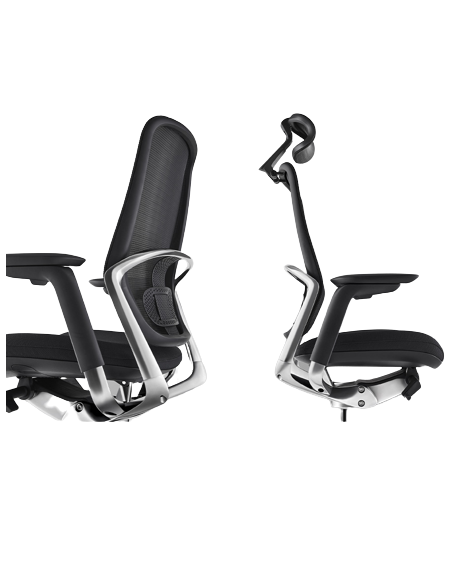 Крісло KRESLALUX SAGESSE BLACK ергономічне