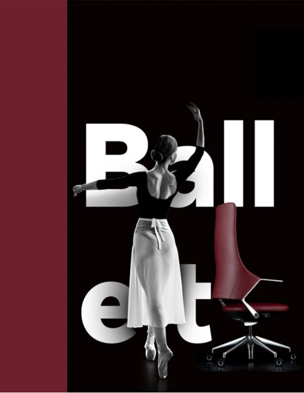 Крісло керівника BALLET FK011-A,... Крісло керівника BALLET FK011-A,...