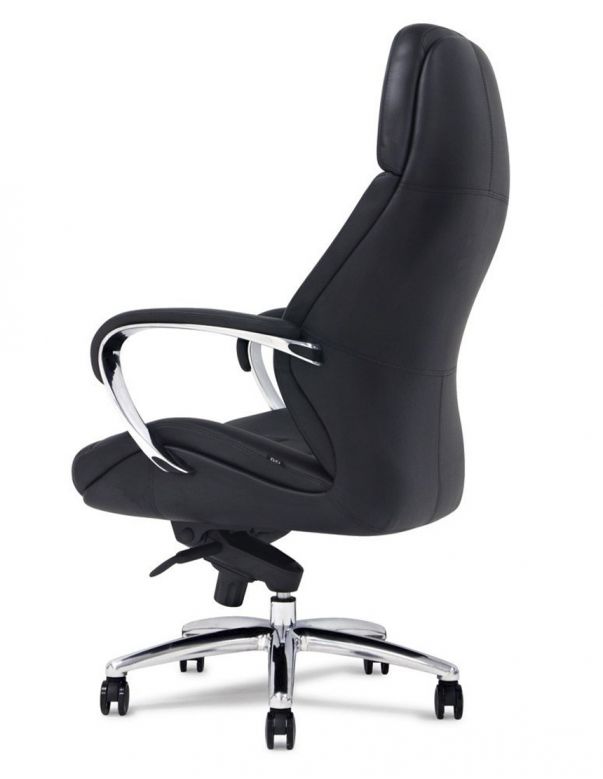 Крісло керівника F181 BL шкіряне,...