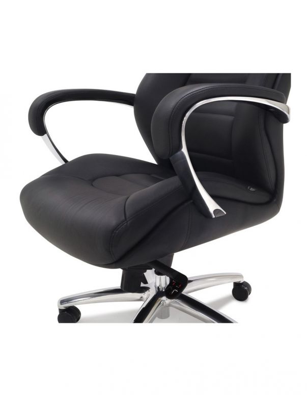 Крісло керівника F181 BL шкіряне,...