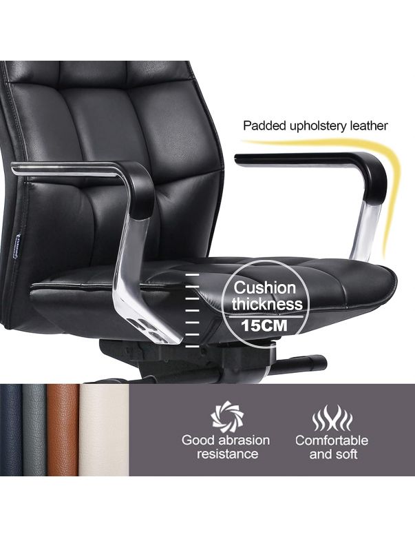 Крісло керівника A2116 шкіряне,...