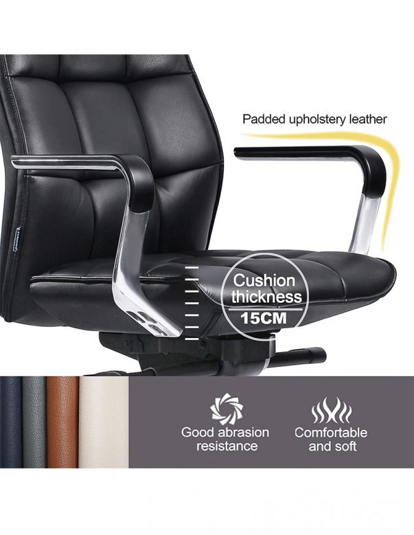 Крісло керівника A2116 шкіряне,...