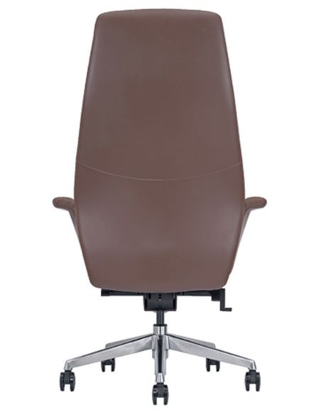 Крісло керівника A1612,шкіряне, коричневий колір