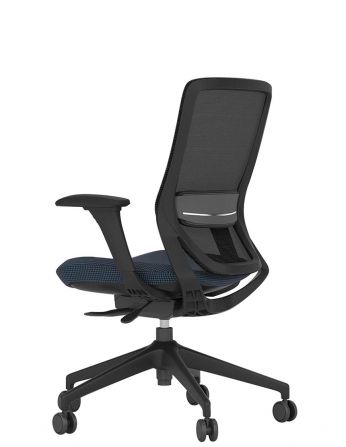 Крісло KRESLALUX SWIFT GMB INDIGO, офісне, з тканинним... 2