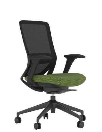 Крісло KRESLALUX SWIFT GMB GREEN, офісне, ергономічне