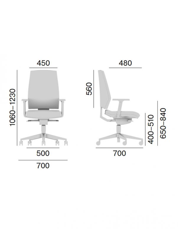 Крісло LD SEATING STREAM 280 SYS,...