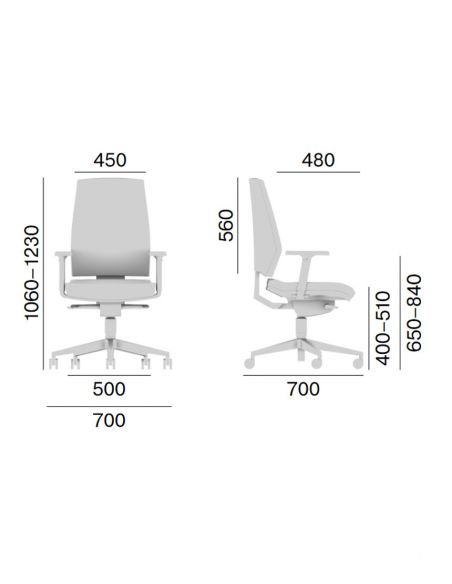Крісло LD SEATING STREAM 280 SYS, ергономічне
