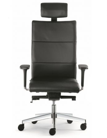 Крісло LD SEATING LASER 695 SYS, для керівника, шкіряне 2