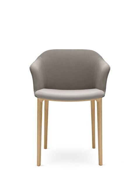 Крісло LD SEATING WAVE 033-WP, для відвідувачів, на ніжках