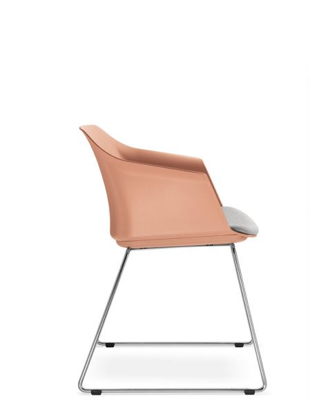 Крісло LD SEATING WAVE 030-Q-N4, для відвідувачів