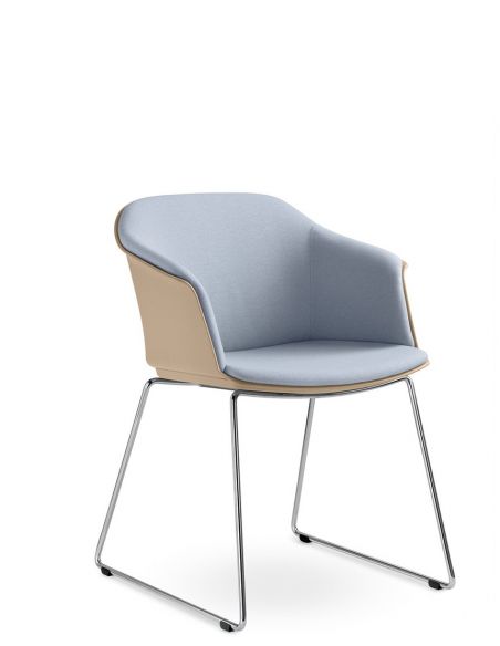Крісло LD SEATING WAVE 030-Q-N4, для відвідувачів