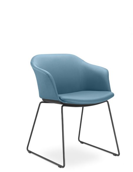 Крісло LD SEATING WAVE 030-Q-N4, для відвідувачів