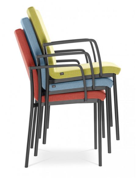 Крісло LD SEATING SEANCE CARE 070, на ніжках, для відвідувачів