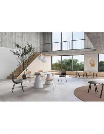 Крісло LD SEATING ZOE 221-GR-N2, для відвідувачів 2
