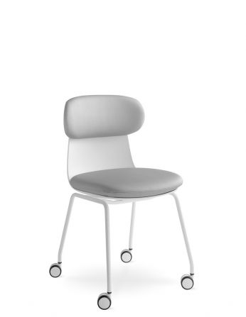 Крісло LD SEATING ZOE 222-WH-N0, на колесах, для...