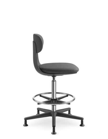 Крісло LD SEATING ZOE 223-BL, з високим газліфтом
