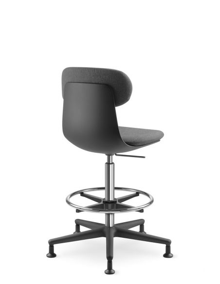 Крісло LD SEATING ZOE 223-BL, з високим газліфтом