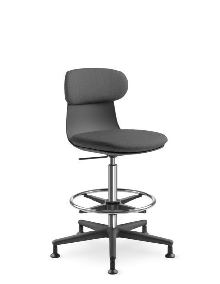 Крісло LD SEATING ZOE 223-BL, з високим газліфтом