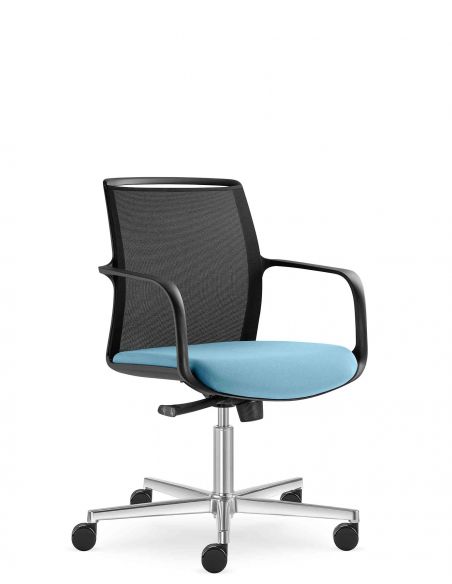 Крісло LD SEATING LEAF 505 F37-N6, для відвідувачів