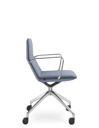 Крісло LD SEATING FLEXI LIGHT CHL, BR, F75-N6, конференційне 2