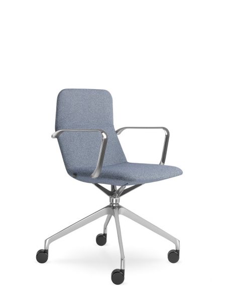 Крісло LD SEATING FLEXI LIGHT CHL, BR, F75-N6, конференційне