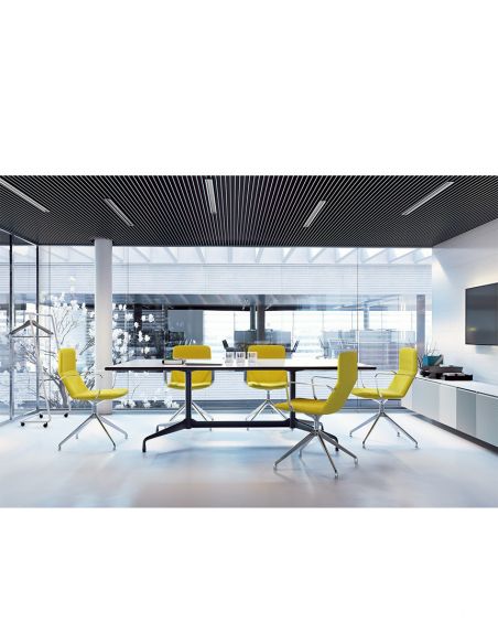 Крісло LD SEATING FLEXI LIGHT CHL, BR, F20-N6, конференційне