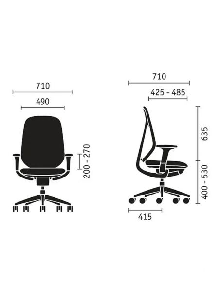 Крісло ергономічне SEDUS SE:KIT SN-122 WH