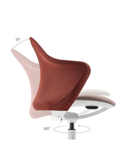 Крісло SEDUS SE:FLAIR FR-120/2314 для відвідувачів