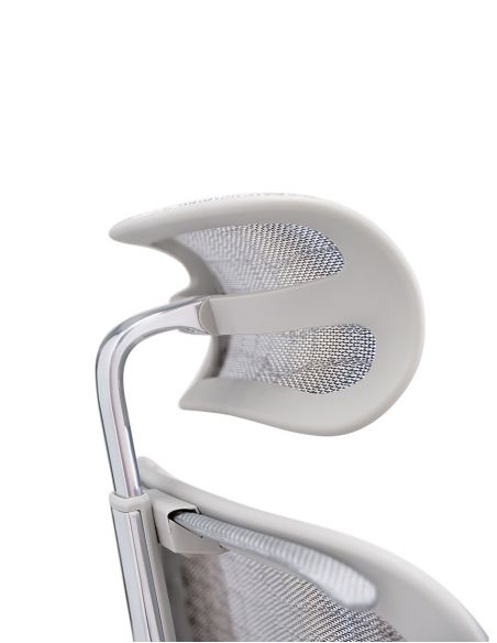 Крісло ERGOHUMAN SE (EHSE-AG-HAM-5D-E-D+LM-CH) ергономічне, сіре