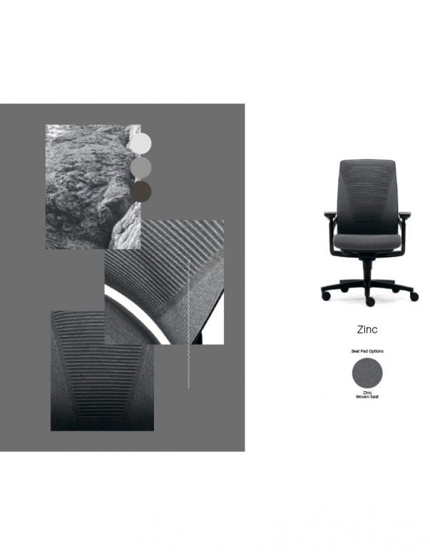 Крісло SENATOR I-WORKCHAIR 2.0 ZINC,...