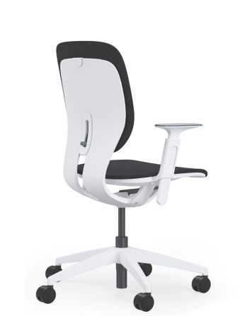 Крісло KLOBER LIM PADDED, P990, світло-сірий пластик 2