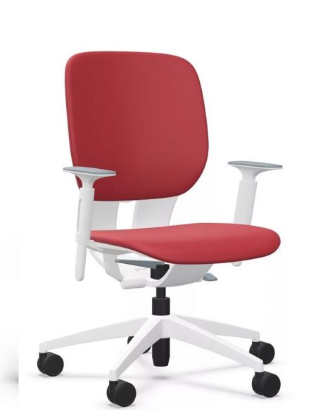 Крісло KLOBER LIM PADDED, P990, світло-сірий пластик