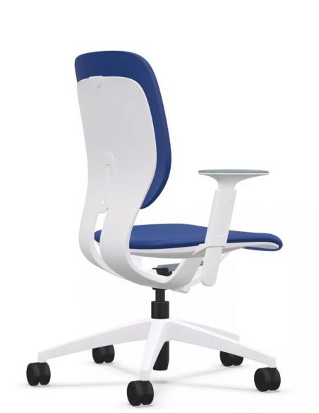 Крісло KLOBER LIM PADDED, P990, світло-сірий пластик