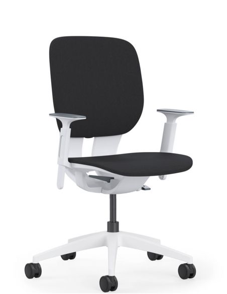 Крісло KLOBER LIM PADDED, P990, світло-сірий пластик