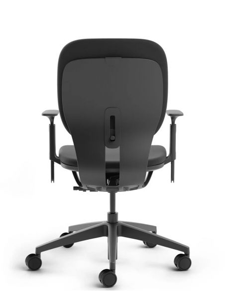 Крісло KLOBER LIM PADDED, P990, чорний пластик