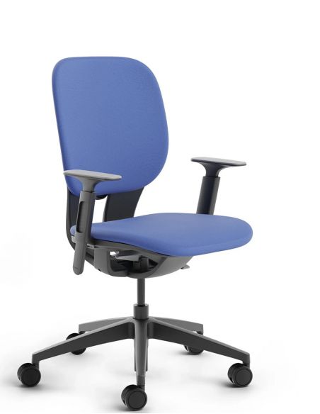 Крісло KLOBER LIM PADDED, P990, чорний пластик