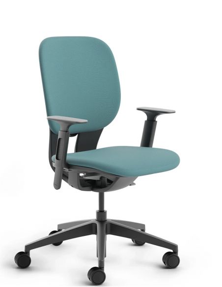 Крісло KLOBER LIM PADDED, P990, чорний пластик