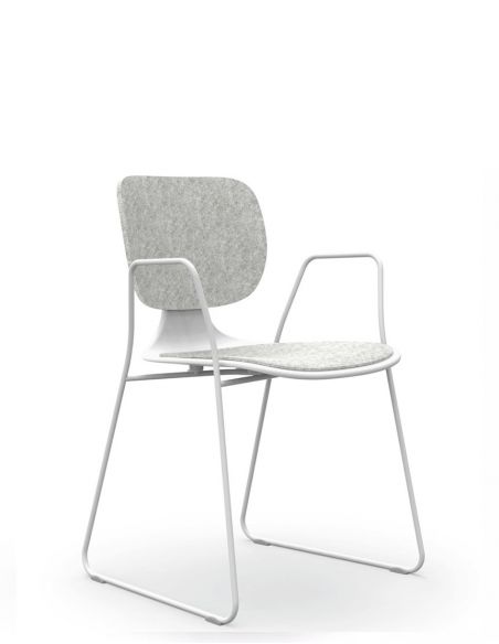 Стілець KLOBER COMEET STEEL COM 55, для відвідувачів