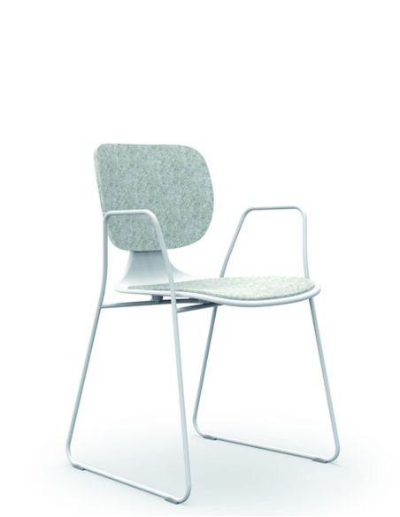 Стілець KLOBER COMEET STEEL COM 55, для відвідувачів