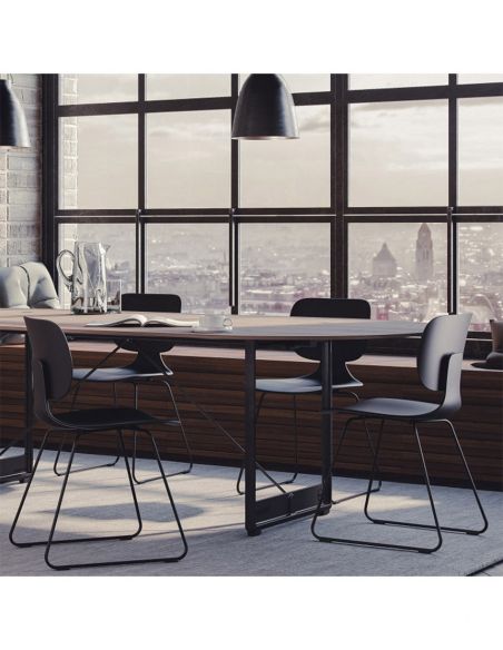 Стілець KLOBER COMEET STEEL COM 55, для відвідувачів