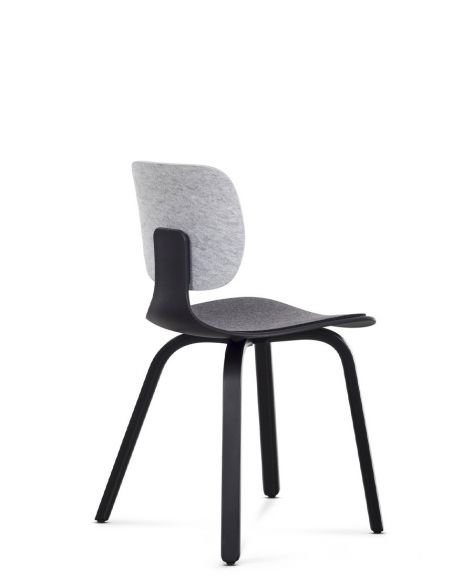 Стілець KLOBER COMEET WOOD COM 66, для відвідувачів