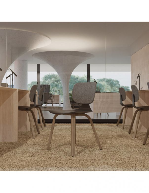 Стілець KLOBER COMEET WOOD COM 66,... Стілець KLOBER COMEET WOOD COM 66,...